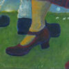 image of The Turning Point view of the shoes of a couple dancing in a field as the sun rises and moon sets